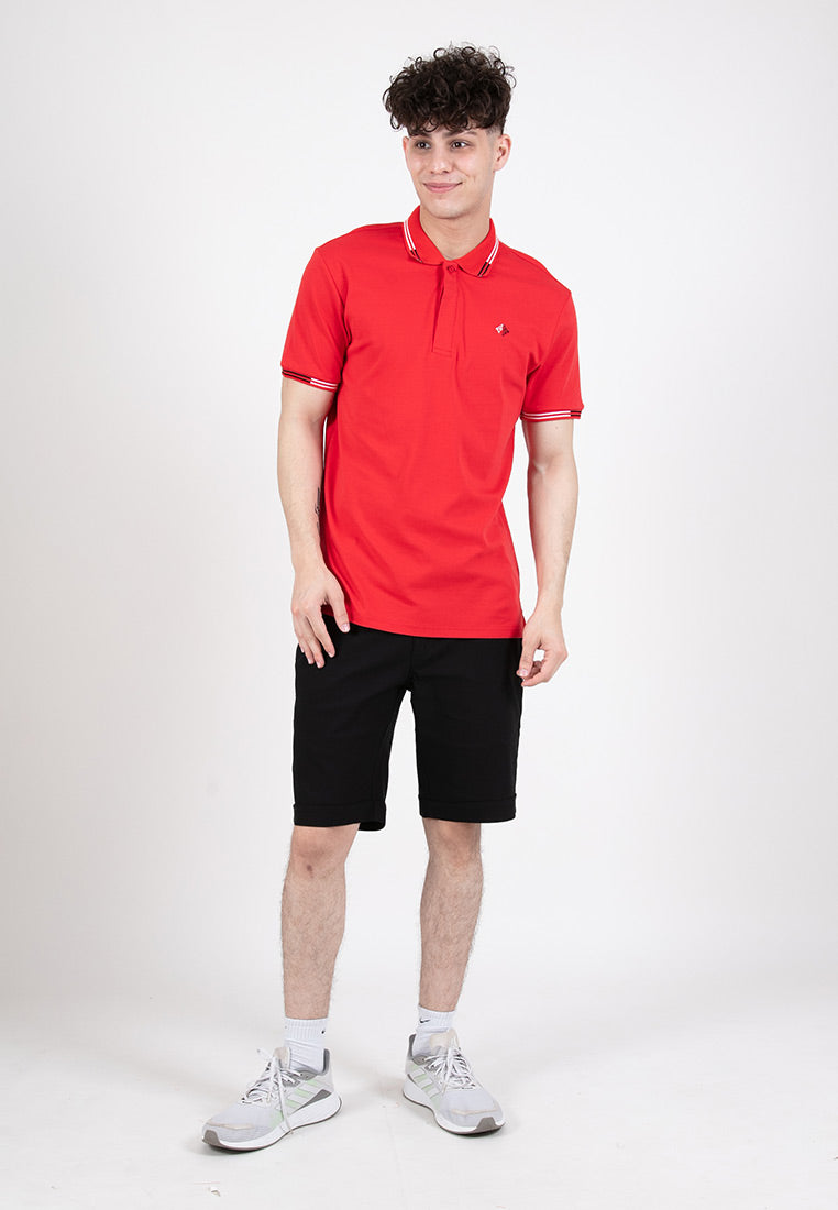 Forest Premium Weight Cotton Polo Tee 220gsm Interlock Knitted Polo T Shirt | Baju T Shirt Lelaki - 23860