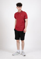 Forest Premium Weight Cotton Polo Tee 220gsm Interlock Knitted Polo T Shirt | Baju T Shirt Lelaki - 23860