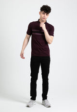 Forest Stretchable Casual Polo Tee Slim Fit Polo T Shirt Men | Baju T Shirt Lelaki - 23873