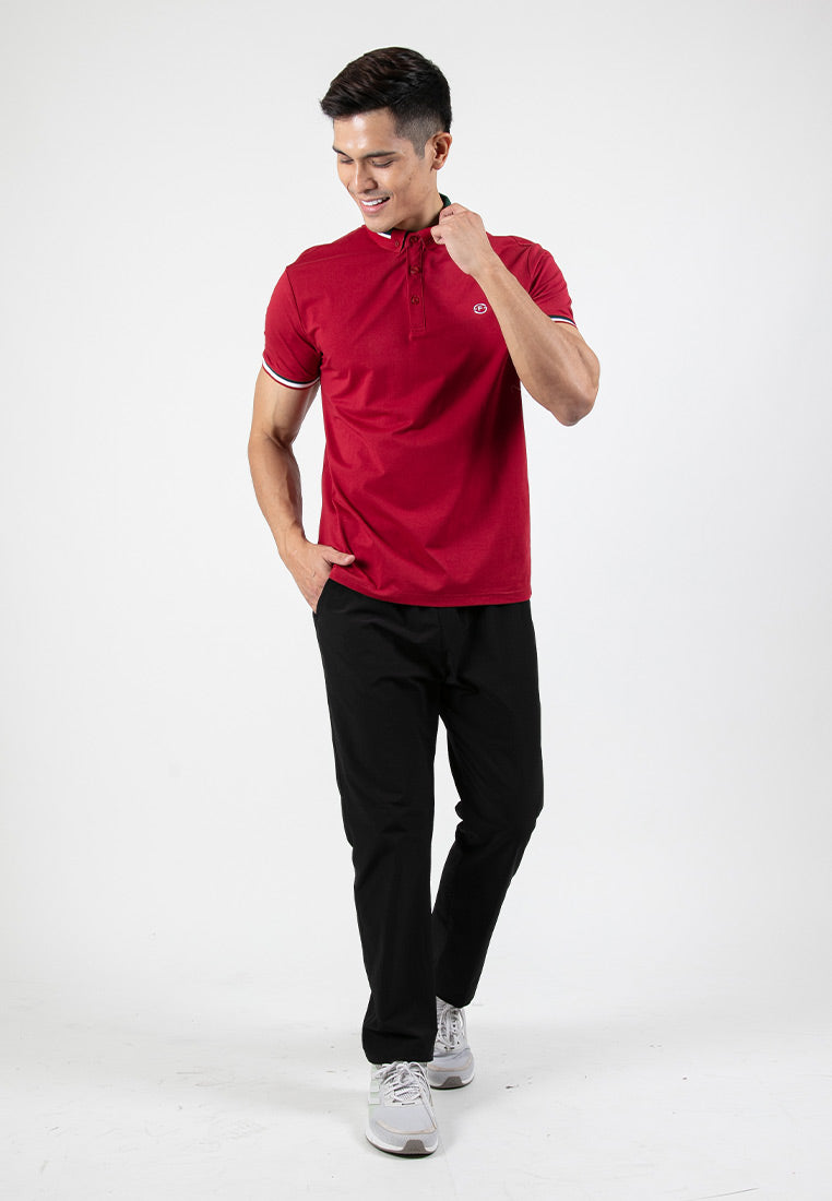 Forest Soft-Touch Silky Cotton Slim Fit Mercerized Look Knitted Polo Tee | Baju T Shirt Lelaki - 23877