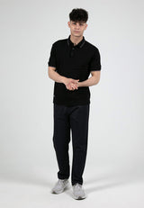 Forest Premium Weight Cotton 220gsm Interlock Knitted Polo Tee | Baju Tee Shirt Lelaki - 23908