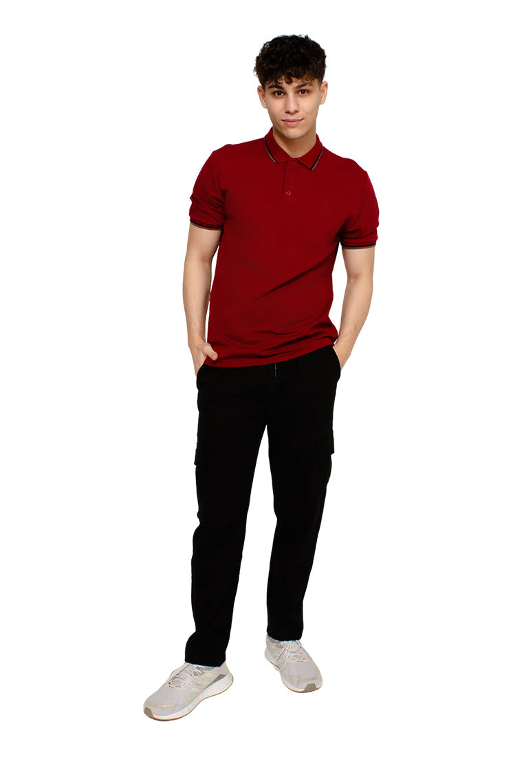 Forest Premium Weight Cotton 230gsm Polo T Shirt Men Slim Fit Tee | Baju T Shirt Lelaki - 23968