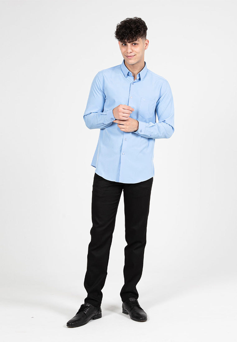 Byford Long Sleeve Slim Fit Business Shirt - 3524001A