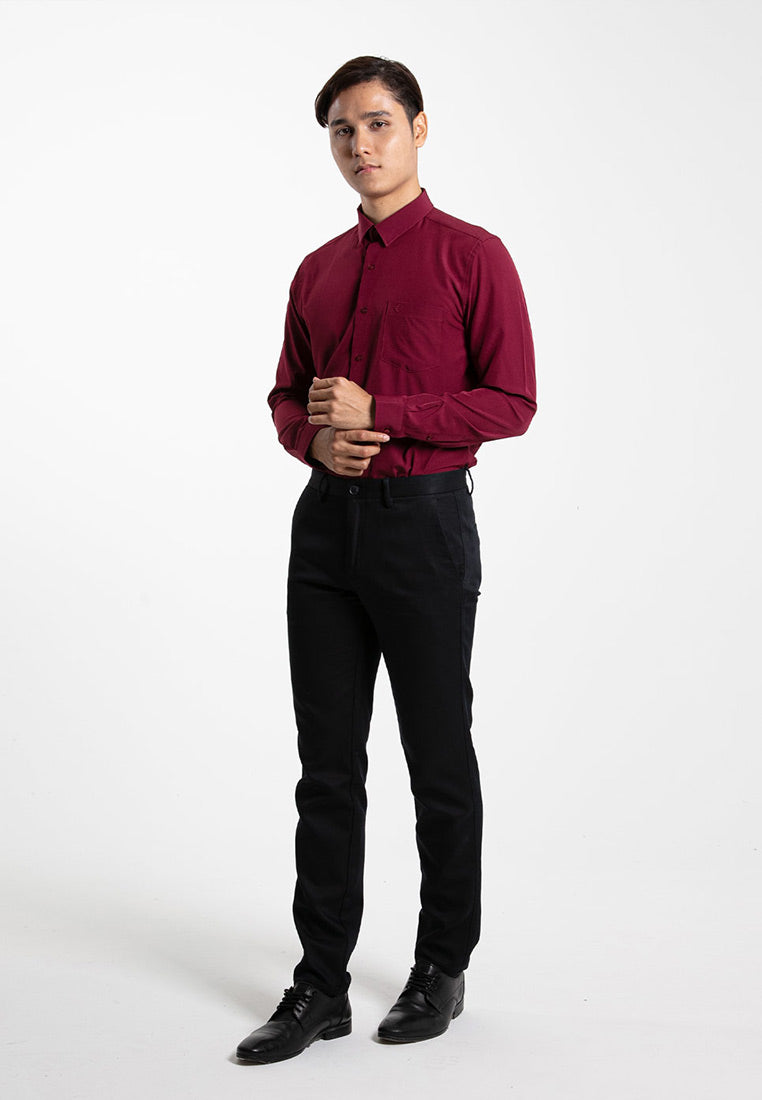 Byford Long Sleeve Slim Fit Business Shirt - 3524001A