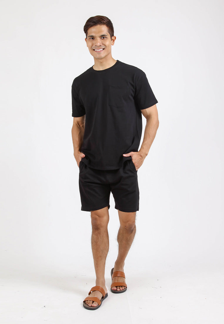 Forest Premium Cotton Boxy Cut Oversized Tee / Short Pants Men Comfy Lounge Wear - 621322 / 665082