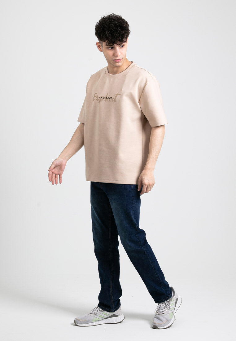 Forest Oversized Premium Weight Air-Cotton Oversized Tee Crew Neck Short Sleeve T Shirt Men |Oversized Shirt Men- 621389