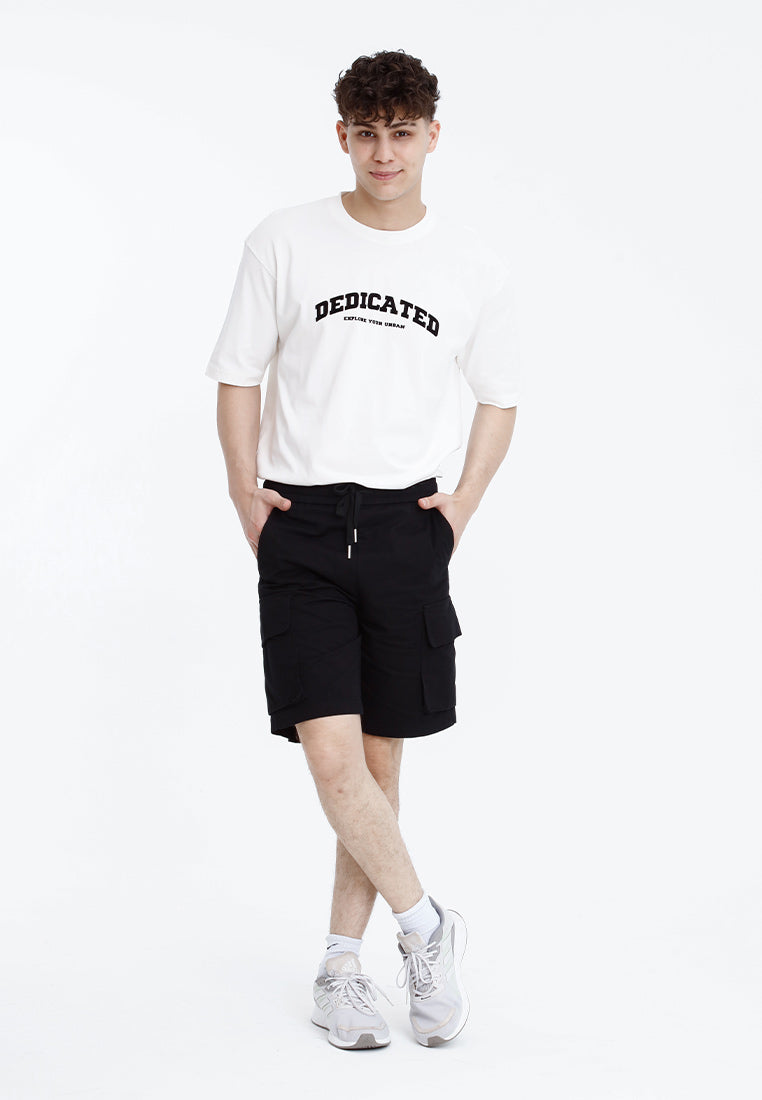 Forest Oversized Premium Cotton Short Sleeve Round Neck T-Shirt Men Casual Tee | Baju Lengan Pendek Lelaki - 621414