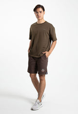 Forest 100% Cotton Twill Short Pants Men Woven Casual Shorts | Seluar Pendek Lelaki - 65804