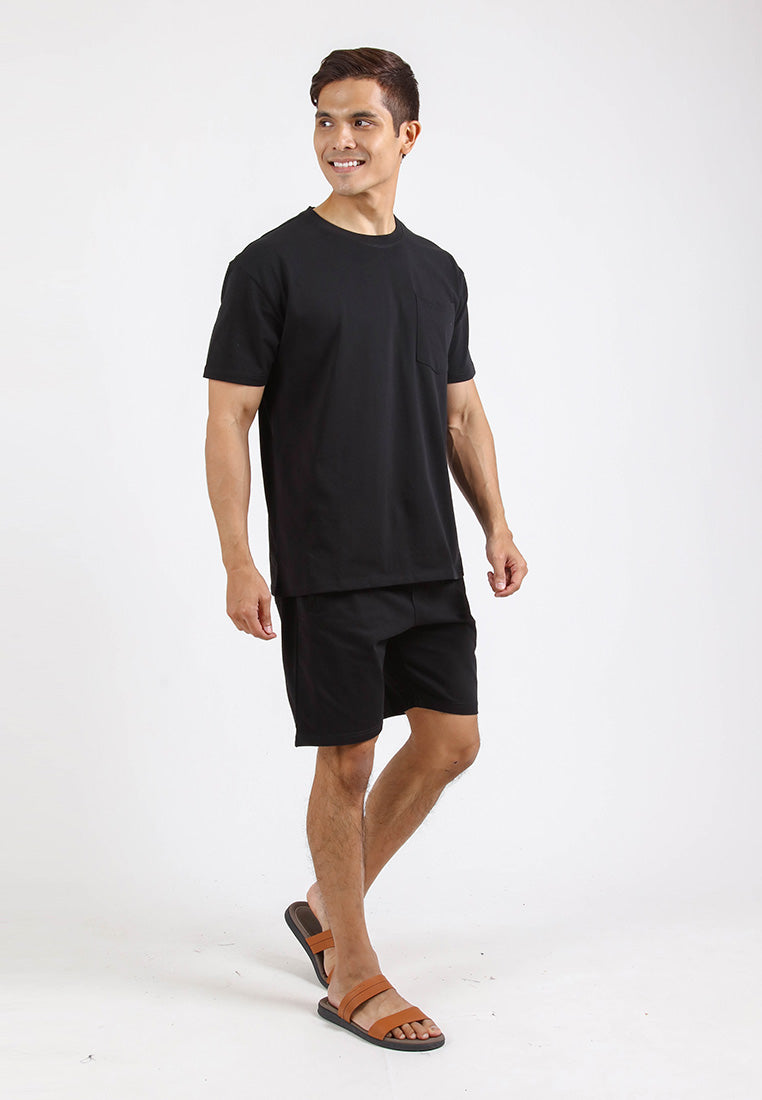 Forest Premium Cotton Boxy Cut Oversized Tee / Short Pants Men Comfy Lounge Wear - 621322 / 665082