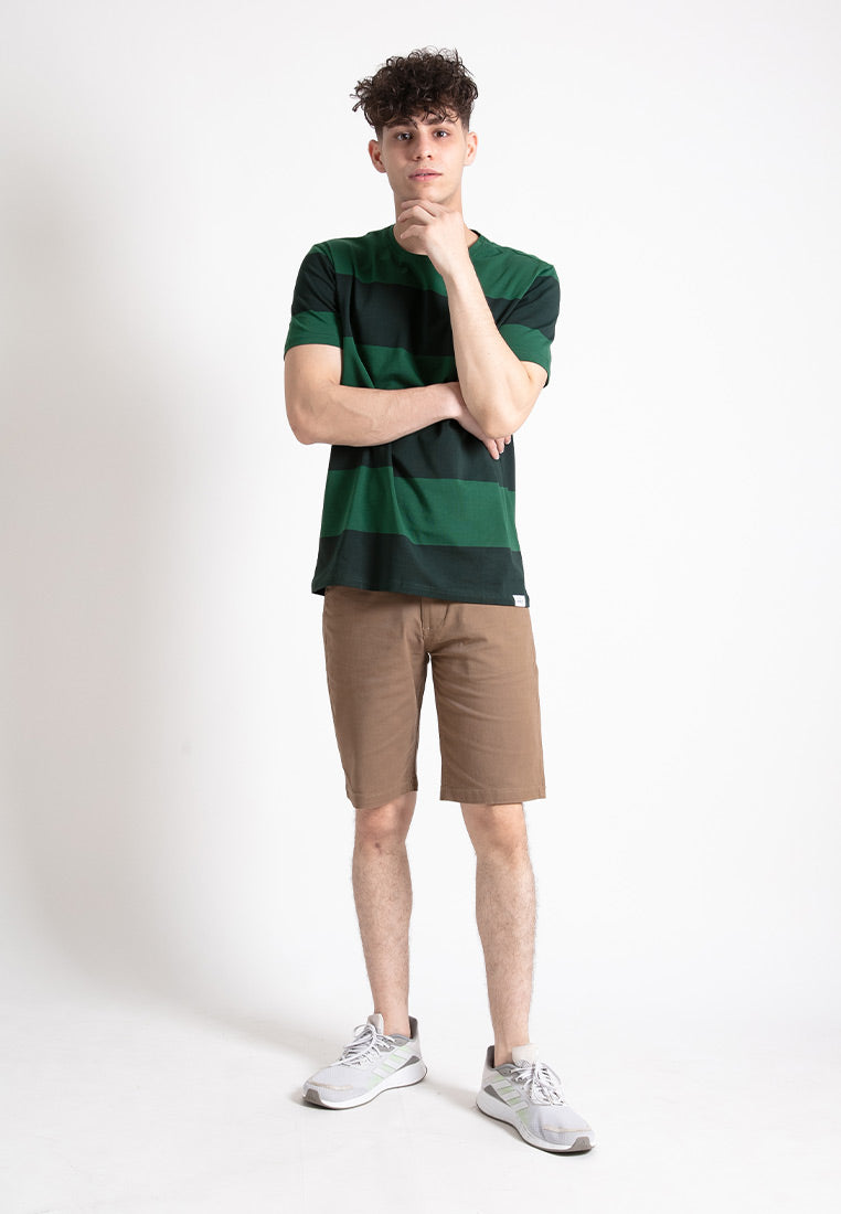 Forest Cotton Twill Plain Bermuda Shorts Pants Men | Seluar Pendek Lelaki - 670199