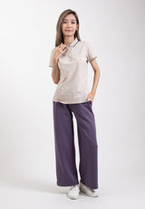 Forest Ladies Wide Leg Pants Roman Women Casual Long Pants| Seluar Perempuan - 810533