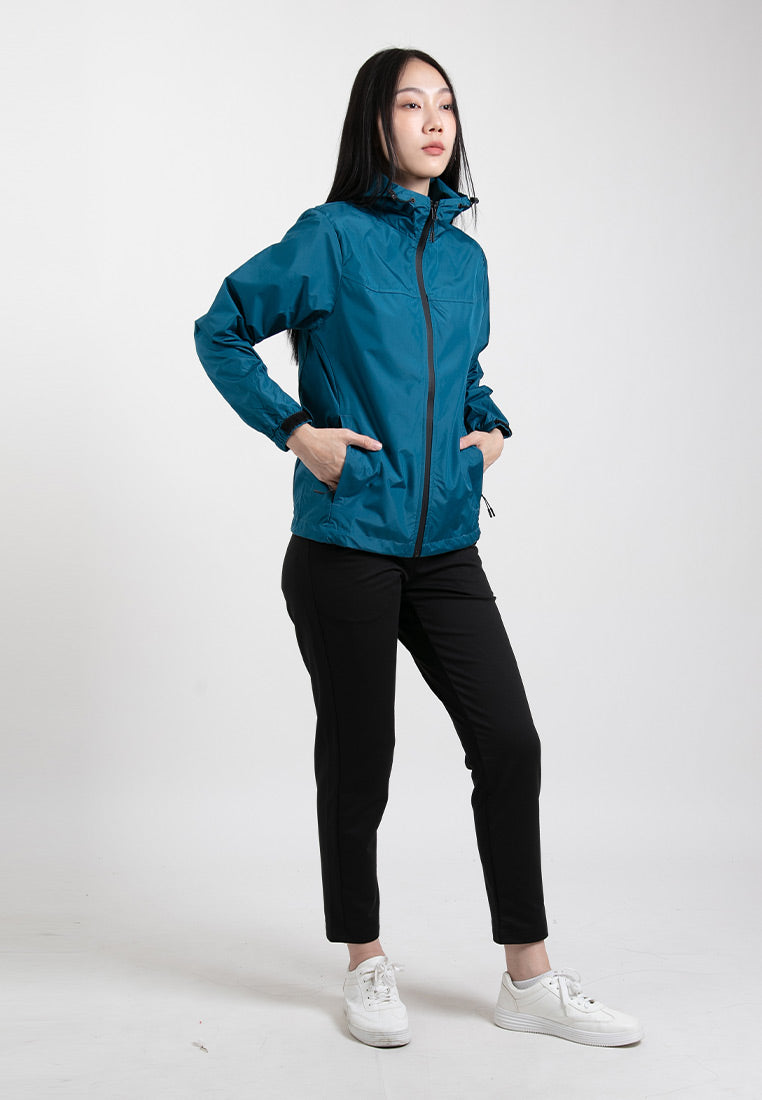 Forest Ladies Premium Windbreaker Women Trekking Biker Jacket Jogging Running Hoodie Waterproof Jacket - 830118