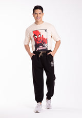 Forest x Marvel Spiderman Premium Weight Air-Cotton Elastic Waist Long Pants Men / Kids Family Wear - FA10000 / FAK10000