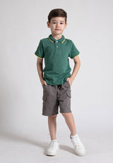 Forest Kids 100% Cotton Twill Cargo Pants Men Short Pants Men | Seluar Pendek Lelaki - FK65038