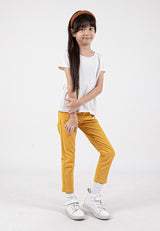 Forest Kids Girls Cotton Twill Skinny Cut Long Pants | Seluar Panjang Budak Perempuan - FK810006