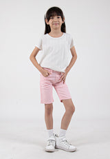 Forest Kids Girls Cotton Twill Bermuda Short Pants  | Seluar Pendek Budak Perempuan - FK865000