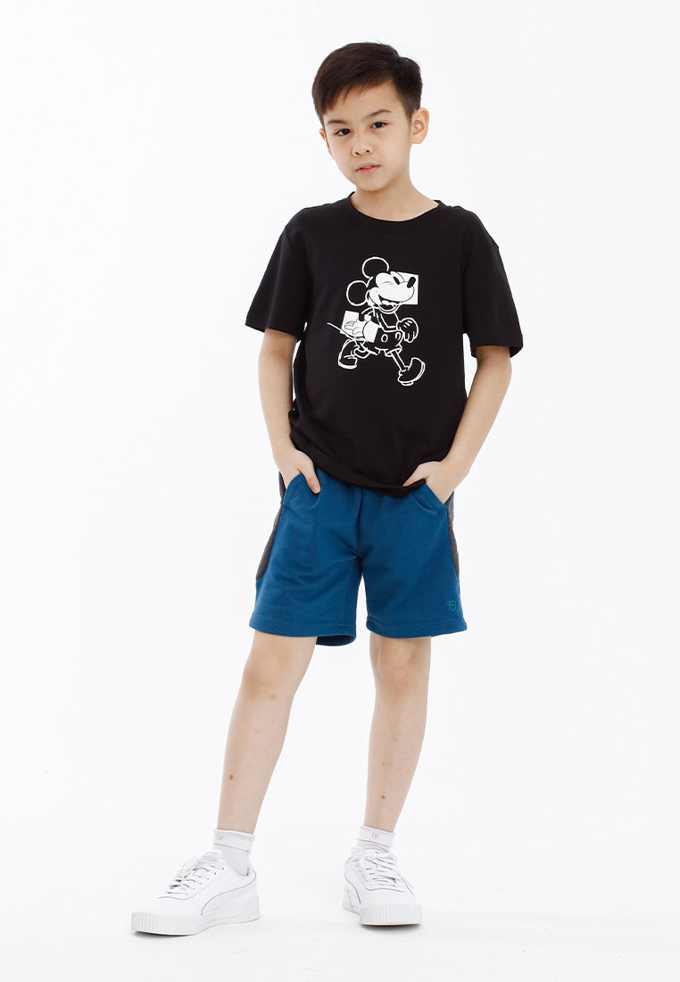 Forest x Disney Soft-touch Mickey Round Neck Tee Family Tee Men Ladies Kids - FW20114 / FW820114 / FWK20114