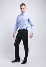 Alain Delon Slim Fit Flat Front Slack Pants - 11022004
