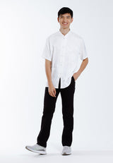 Alain Delon 2025 CNY Men Traditional PV Short Sleeve Shirt Tang Suit | Sam Fu | å”è£… -14525006