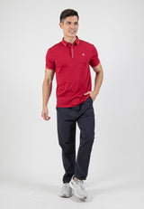 Forest Soft-Touch Silky Cotton Slim Fit Mercerized Look Knitted Polo Tee | Baju T Shirt Lelaki - 23789