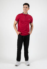 Forest Soft-Touch Silky Cotton Slim Fit Mercerized Look Knitted Polo Tee | Baju T Shirt Lelaki - 23877