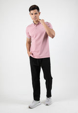 Forest Soft-Touch Silky Cotton Slim Fit Mercerized Look Knitted Polo Tee | Baju T Shirt Lelaki - 23877