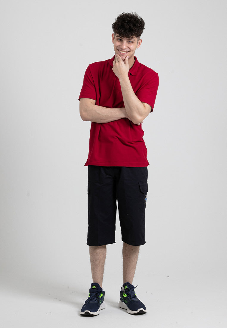Forest Plain Polo T Shirt Men Polo Tee | Baju T Shirt Lelaki - 23884