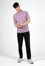 Forest Premium Weight 220gsm Cotton Interlock Knitted Polo Tee | Baju T Shirt Lelaki- 23907