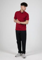 Forest Premium Weight Cotton 220gsm Interlock Knitted Polo Tee | Baju Tee Shirt Lelaki - 23908