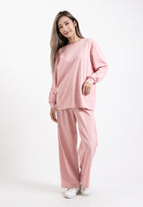 Forest Ladies Premium Cotton Loose Fit Long Sleeve Tee / Long Pants Comfy Lounge Wear - 822342 / 810485