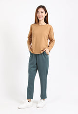 Forest Ladies Modal Soft Jogger Pants Women Casual Plain Long Pants | Seluar Perempuan Panjang - 810536