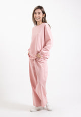 Forest Ladies Premium Cotton Loose Fit Long Sleeve Tee / Long Pants Comfy Lounge Wear - 822342 / 810485