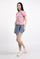 Forest Mandarin Collar Printed Men/ Ladies/ Kids Top Dress | CNY 2024 Family Wear- 621368 / 822375 / FK20229 / FK885064