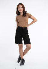 Forest Ladies 18.5/19.5" Cotton Twill Bermuda Quarter Cargo Casual Pants | Seluar Perempuan - 865096