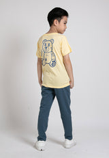 Forest Kids Boys Cotton Single Jersey Round Neck Graphic T-Shirt | Baju T-Shirt Budak Lelaki - FK20209