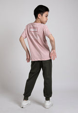 Forest Kids Boys Cotton Single Jersey Round Neck Graphic T-Shirt | Baju T-Shirt Budak Lelaki - FK20211