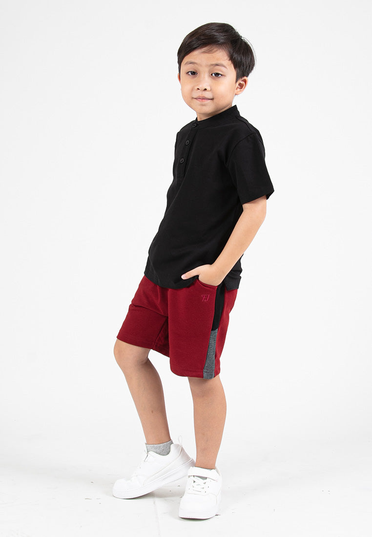 Forest Kids Unisex Cotton Terry Shorts Boys Girls Casual Short Pants | Seluar Pendek Budak Lelaki Perempuan - FK65030