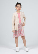 Forest Kids Girls Casual V Neck Knit Cardigan - FK83001