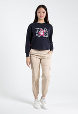 Forest x Disney Lotso Heavy Weight (260gsm) Oversized Long Sleeve Ladies Top - FW820099