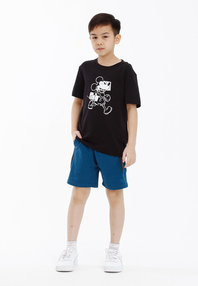 Forest x Disney Soft-touch Mickey Round Neck Tee Family Tee Men Ladies Kids - FW20114 / FW820114 / FWK20114