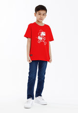 Forest x Disney Soft-touch Mickey Round Neck Tee Family Tee Men Ladies Kids - FW20114 / FW820114 / FWK20114