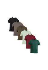 Forest DRI-FIT Plain Polo T Shirt Men Polo Tee | Baju T Shirt Lelaki - 23768