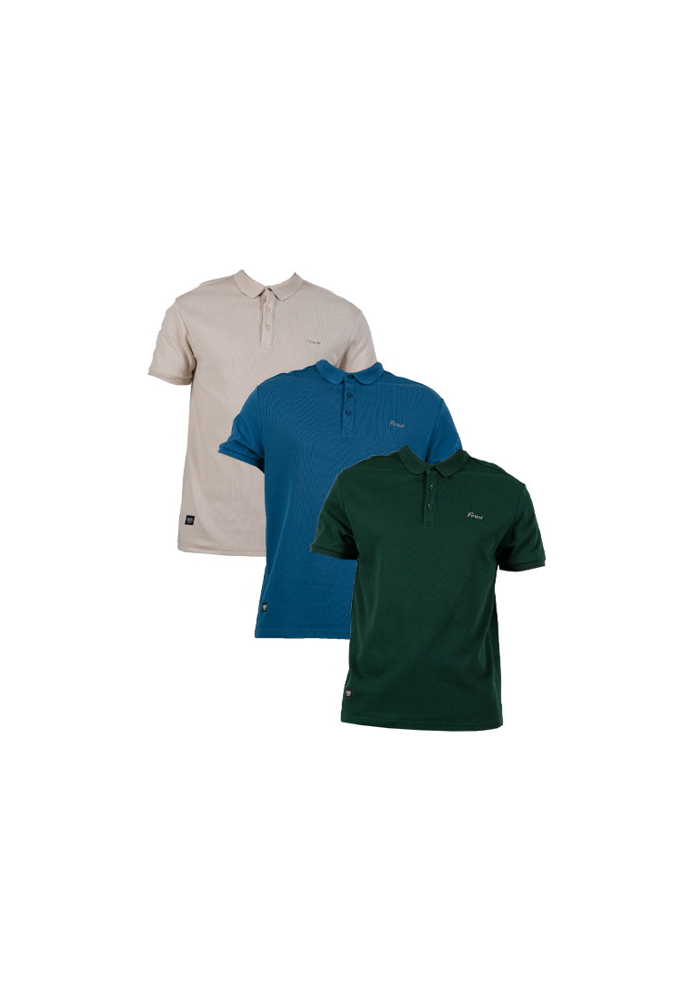 Forest  Premium Weight Cotton Short Sleeve Men Polo T Shirt | Baju T Shirt Lelaki - 23879