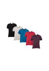 Forest Premium Weight Cotton Stretchable Polo Tee Shirt Men Slim Fit Collar Tee | Baju T Shirt Lelaki - 23880