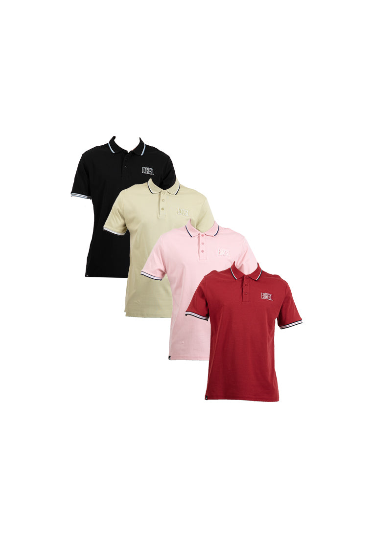 Forest Premium Weight Cotton Polo Tee 220gsm Interlock Knitted Polo T Shirt | Baju T Shirt Lelaki - 23888