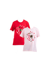 Forest CNY Round Neck Printed Men /Ladies/ Kids Tee | CNY 2024 Family T-Shirt - 23896 / 822381 / FK20245