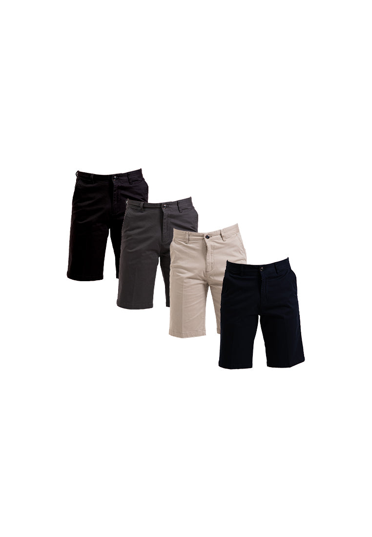 Forest Stretchable Cotton Twill Bermuda Men Shorts Chino Short Pants Men - 670211