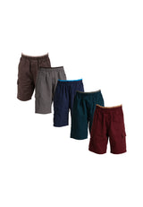 Forest Kids 100% Cotton Twill Cargo Pants Men Short Pants Men | Seluar Pendek Lelaki - FK65038