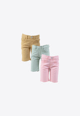 Forest Kids Girls Cotton Twill Bermuda Short Pants  | Seluar Pendek Budak Perempuan - FK865000