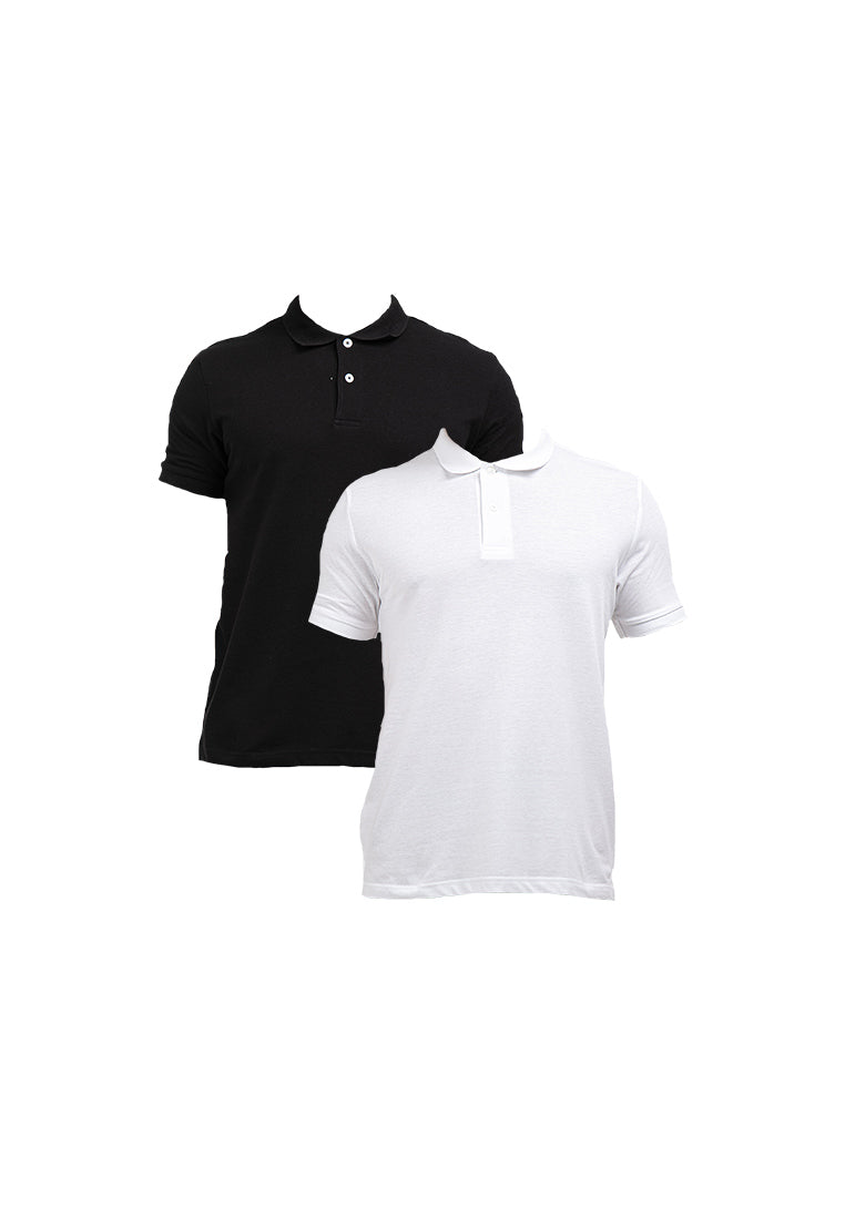 Forest Plus Size T Shirt Men Cotton Pique Plain Collar Tee Big Size Polo Tee | Plus Size Polo T Shirt Lelaki - PL23830